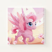Carnet Cute Licorne Serie 1-2 Notizblock (Rückseite)