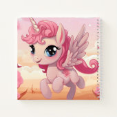 Carnet Cute Licorne Serie 1-3 Notizblock (Rückseite)