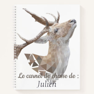 Carnet de chasse notizblock