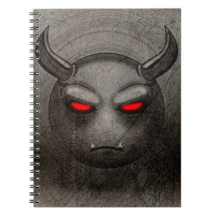 Carnet Devilmoji Vintag Notizblock