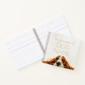 Carnet Dog Memorial Notizblock (Innenseite)