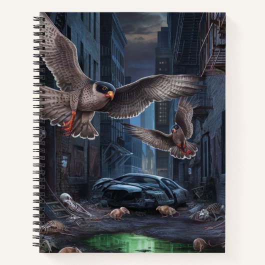 Carnet Faucon Pelerin 02 Notizblock (Vorderseite)