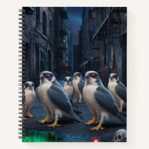 Carnet Faucon Pelerin