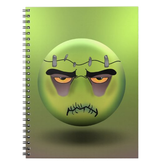 Carnet Frankenmoji Notizblock (Vorderseite)