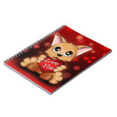 Carnet Le chiot t'aime Notizblock (Linke Seite)