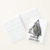 Carnet Lémurien - Ich weckte so auf Notizblock (Innenseite)