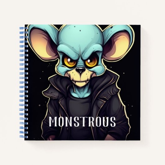 Carnet Monstrous Notizblock (Vorderseite)