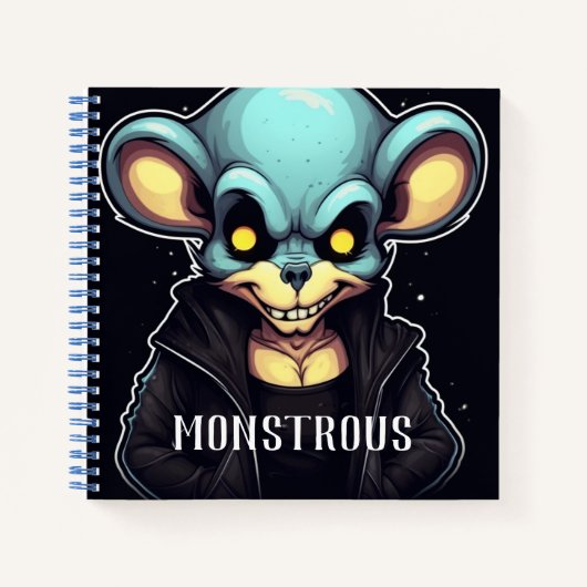 Carnet Monstrous Notizblock (Vorderseite)