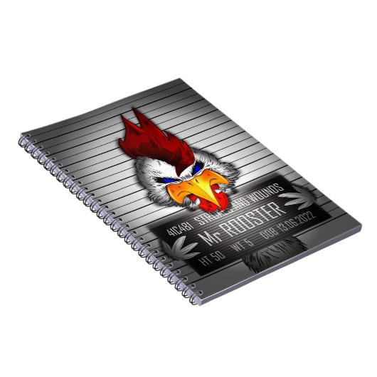 Carnet Mr. Rooster Notizblock (Rechte Seite)