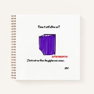 Carnet petit spirales - motif diamand LBC Notizblock