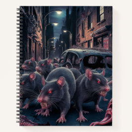Carnet Ratten Notizblock