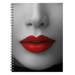 Carnet Red Lips Notizblock