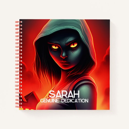 Carnet SARAH Genuine Dedantin Notizblock (Vorderseite)
