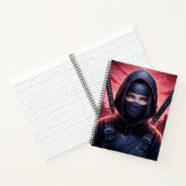 Carnet Serie 1 Ninja 02 Notizblock (Innenseite)