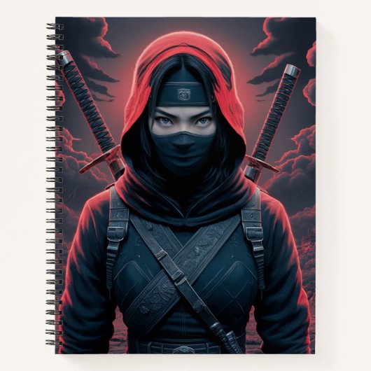 Carnet Serie 1 Ninja 03 Notizblock (Vorderseite)