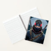 Carnet Serie 1 Ninja Notizblock (Innenseite)
