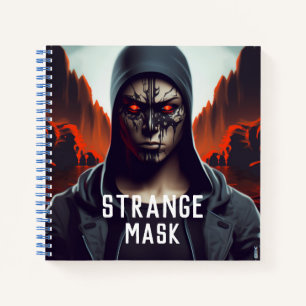 Carnet Strange Mask Notizblock