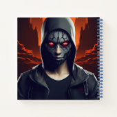 Carnet Strange Mask Notizblock (Rückseite)