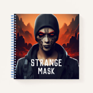 Carnet Strange Mask Notizblock