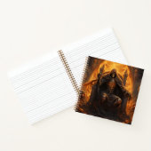 Carnet The Silent Schatten Notizblock (Innenseite)