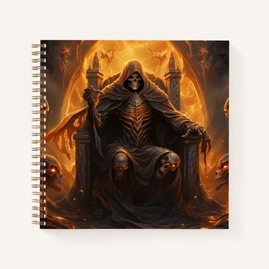 Carnet The Silent Schatten Notizblock (Vorderseite)