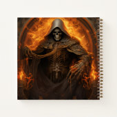 Carnet The Silent Schatten Notizblock (Rückseite)