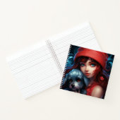 Carnet-Tochter und Hund -5 Notizblock (Innenseite)