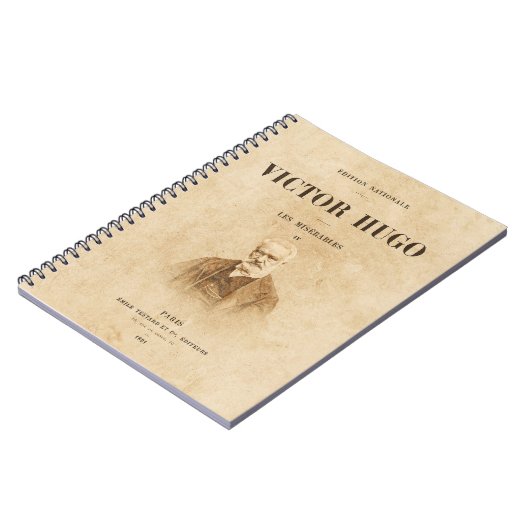 Carnet - Victor Hugo Notizblock (Linke Seite)