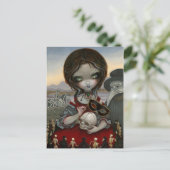 "Carnevale di Morte" Postkarte (Stehend Vorderseite)