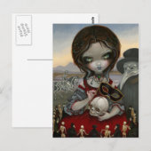 "Carnevale di Morte" Postkarte (Vorne/Hinten)