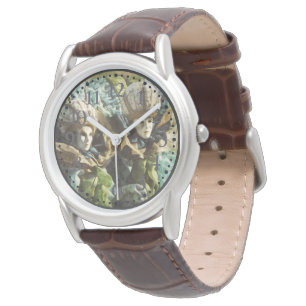 Carnevale di Venezia Italien Europa Leather Watch Armbanduhr