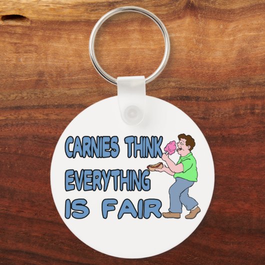 Carnies Think Schlüsselanhänger (Vorderseite)