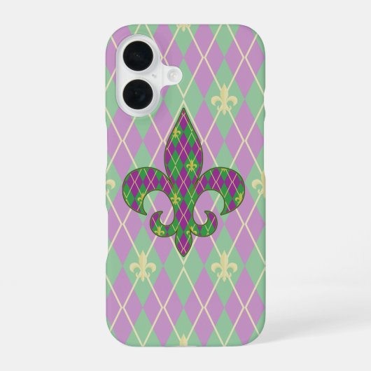 Carnival Argyle Case-Mate Handyhülle iPhone 16 Hülle (Rückseite)