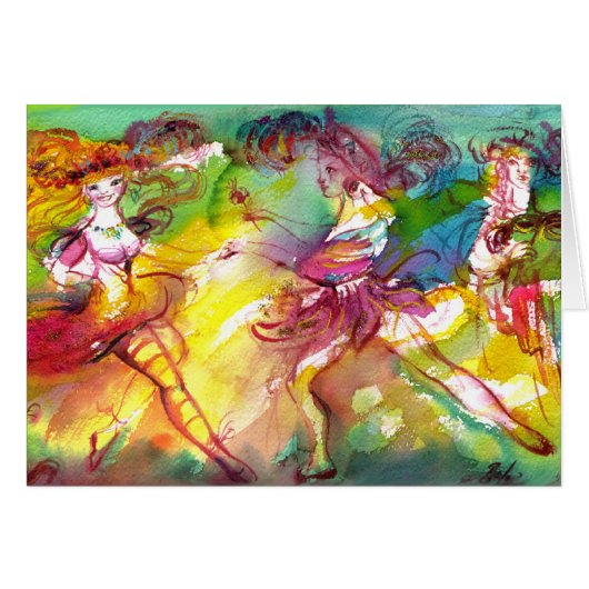 CARNIVAL BALLET / Venezianische Masquerade, Tanz, (Vorderseite (Horizontal))