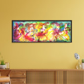 CARNIVAL BALLET / Venezianische Masquerade, Tanz,  Leinwanddruck (Insitu (Wohnzimmer))