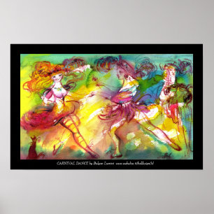 CARNIVAL BALLET / Venezianische Masquerade, Tanz,  Poster