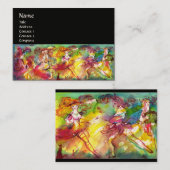 CARNIVAL BALLET / Venezianische Masquerade, Tanz, Visitenkarte (Vorne/Hinten)