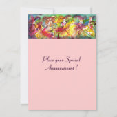 CARNIVAL BALLET / Venezianische Masquerade, Tanzmu Einladung (Rückseite)