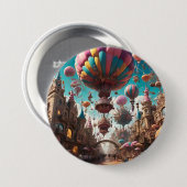 Carnival Balloon Festival Button (Vorne & Hinten)