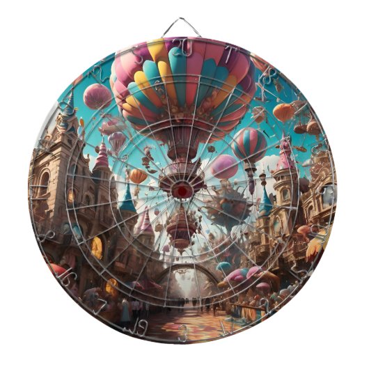 Carnival Balloon Festival Dartscheibe (vorne)