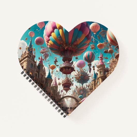 Carnival Balloon Festival Notizblock (Vorderseite)