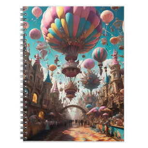 Carnival Balloon Festival Notizblock
