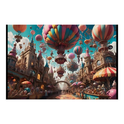 Carnival Balloon Festival Poster (Vorderseite)