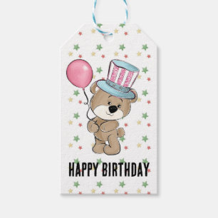 Carnival Birthday Medium Geschenkmarke Geschenkanhänger