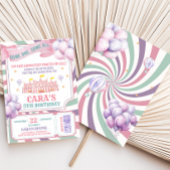 Carnival Circus Birthday Party  Einladung