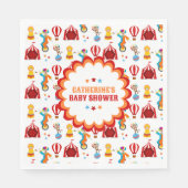 Carnival Circus Festival Kinderdusche Serviette (Vorderseite)