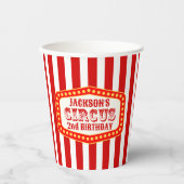 Carnival Circus Festival Kindergeburtstag Party Pappbecher (Vorderseite)