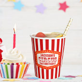 Carnival Circus Festival Kindergeburtstag Party Pappbecher