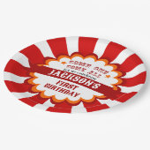 Carnival Circus Festival Kindergeburtstag Party Pappteller (Schrägansicht)