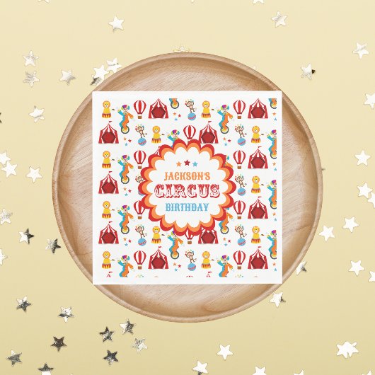 Carnival Circus Festival Kindergeburtstag Party Serviette
